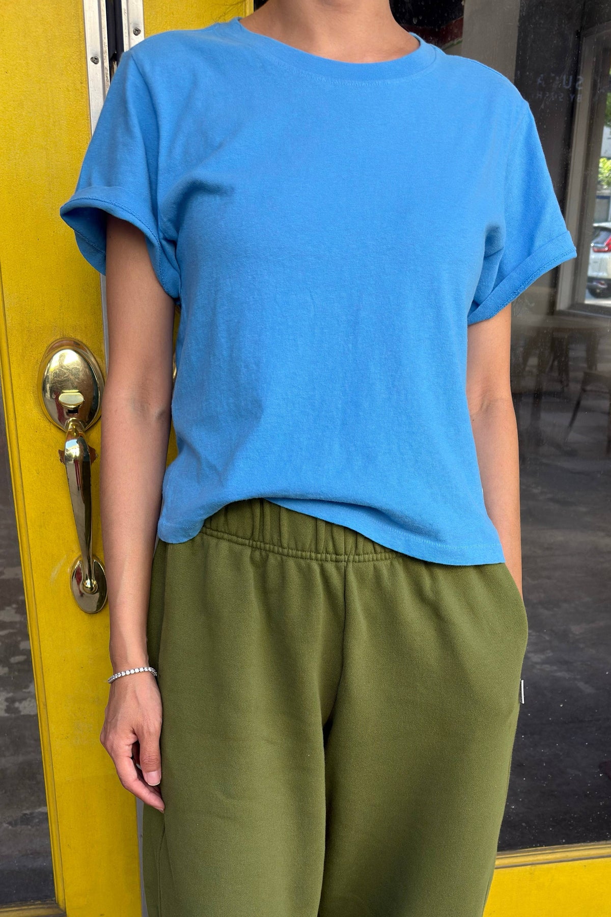 Airy Darling Tee - Coastal Blue