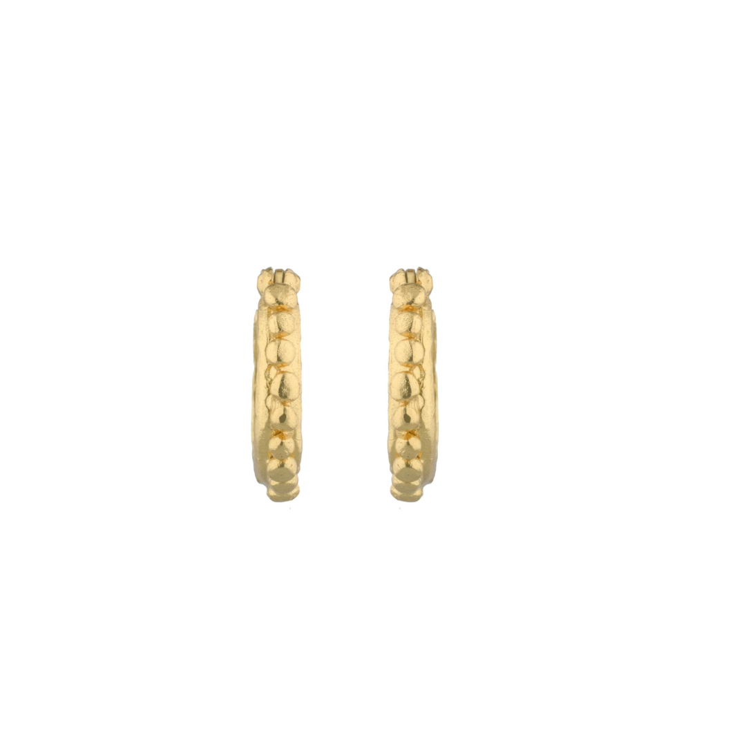 Angelica Hoops - 18K Gold Plated