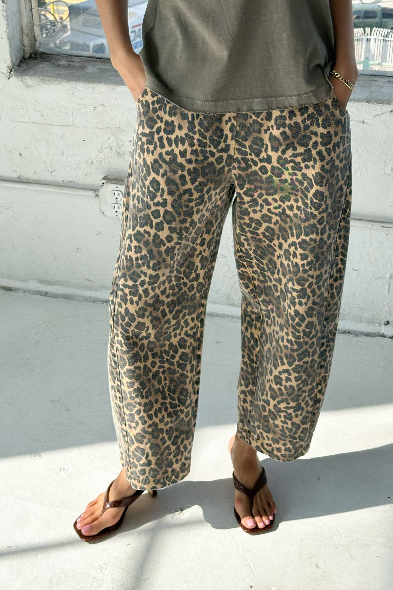 Arc Pants: Leopard- Arriving Tues 18th Nov