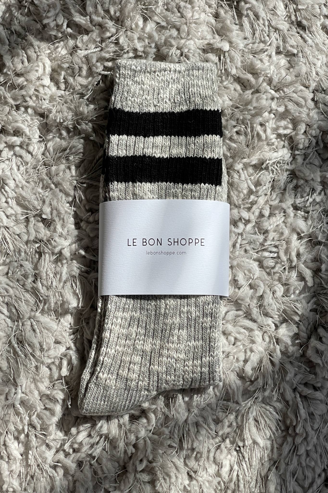 Cottage Varsity Socks -Grey