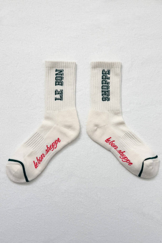 Preppy Socks: Canvas / Green