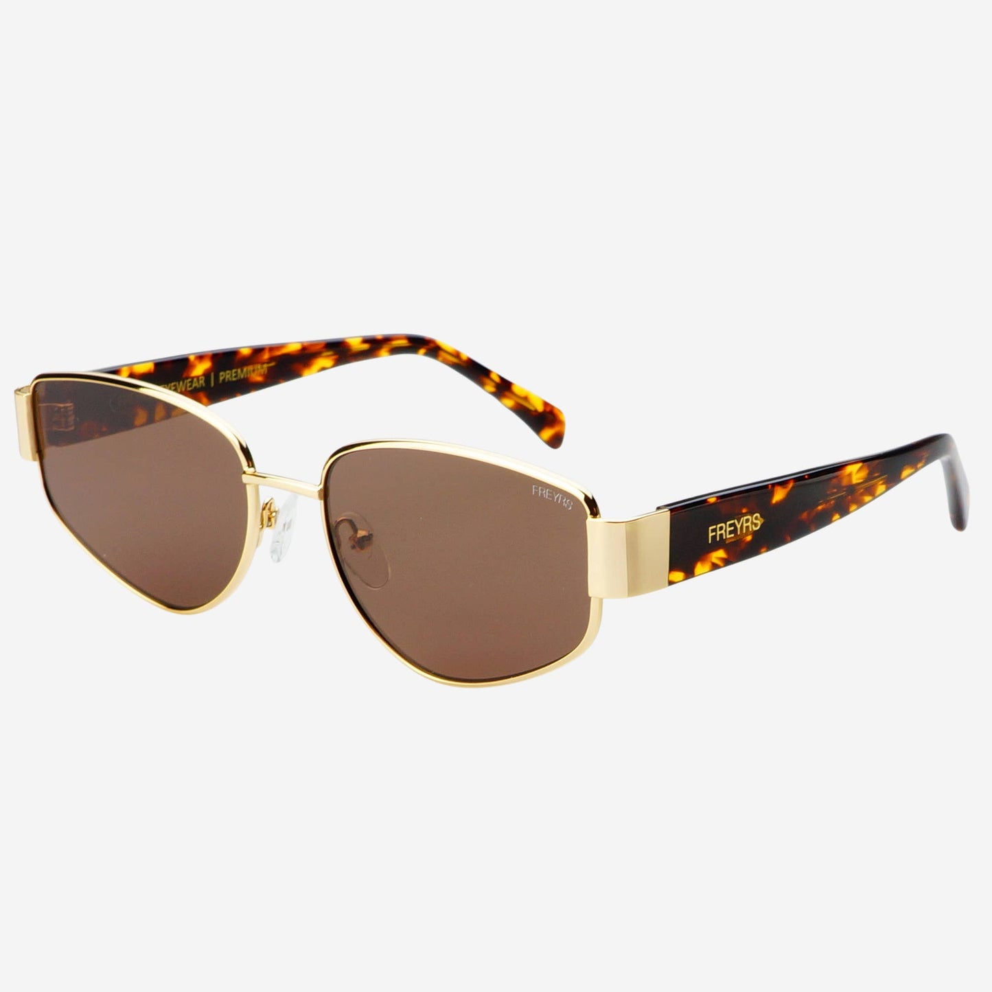 Delilah Sunglasses - Gold / Brown