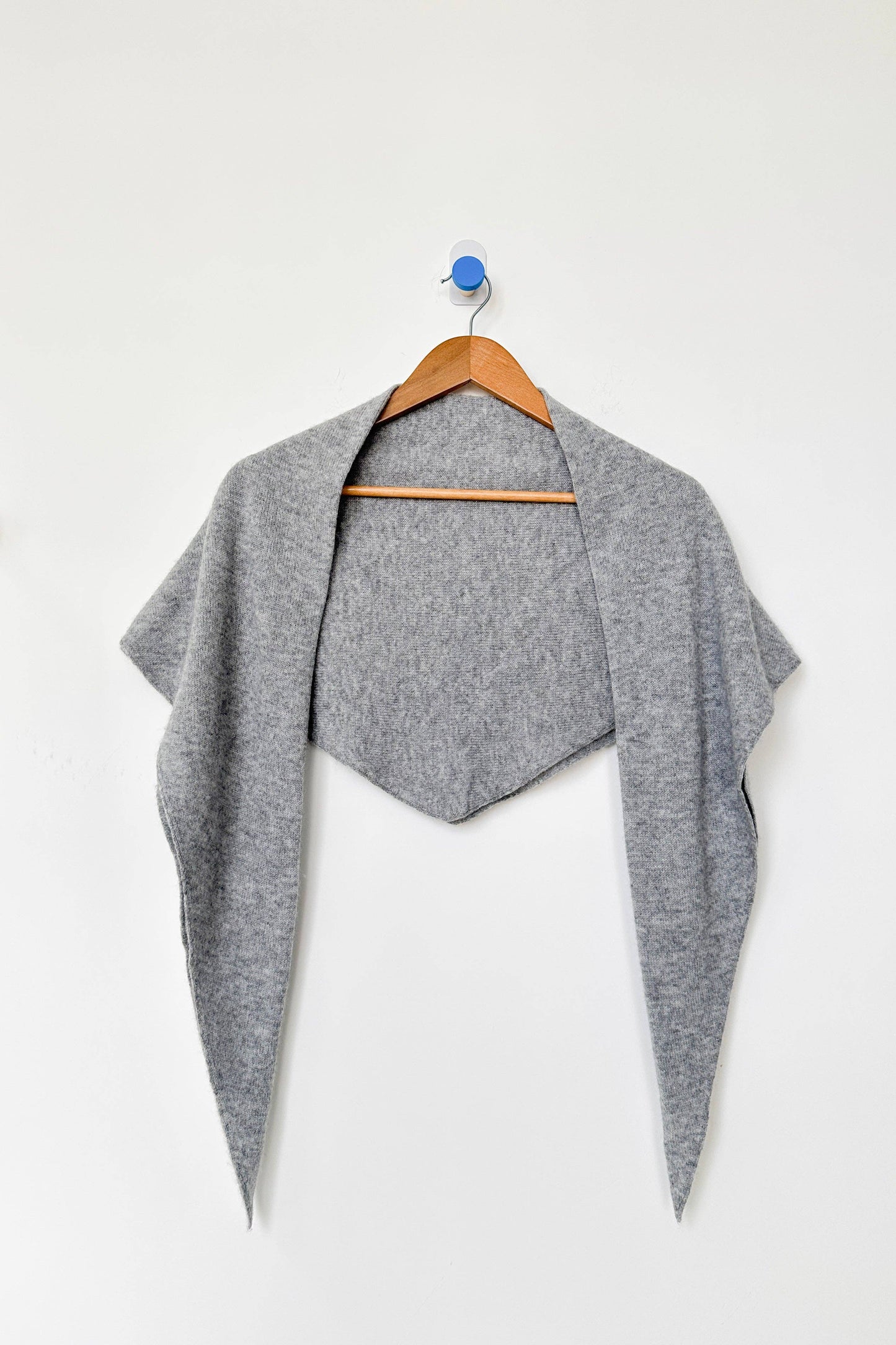 Cashmere Shawl - Heather Grey