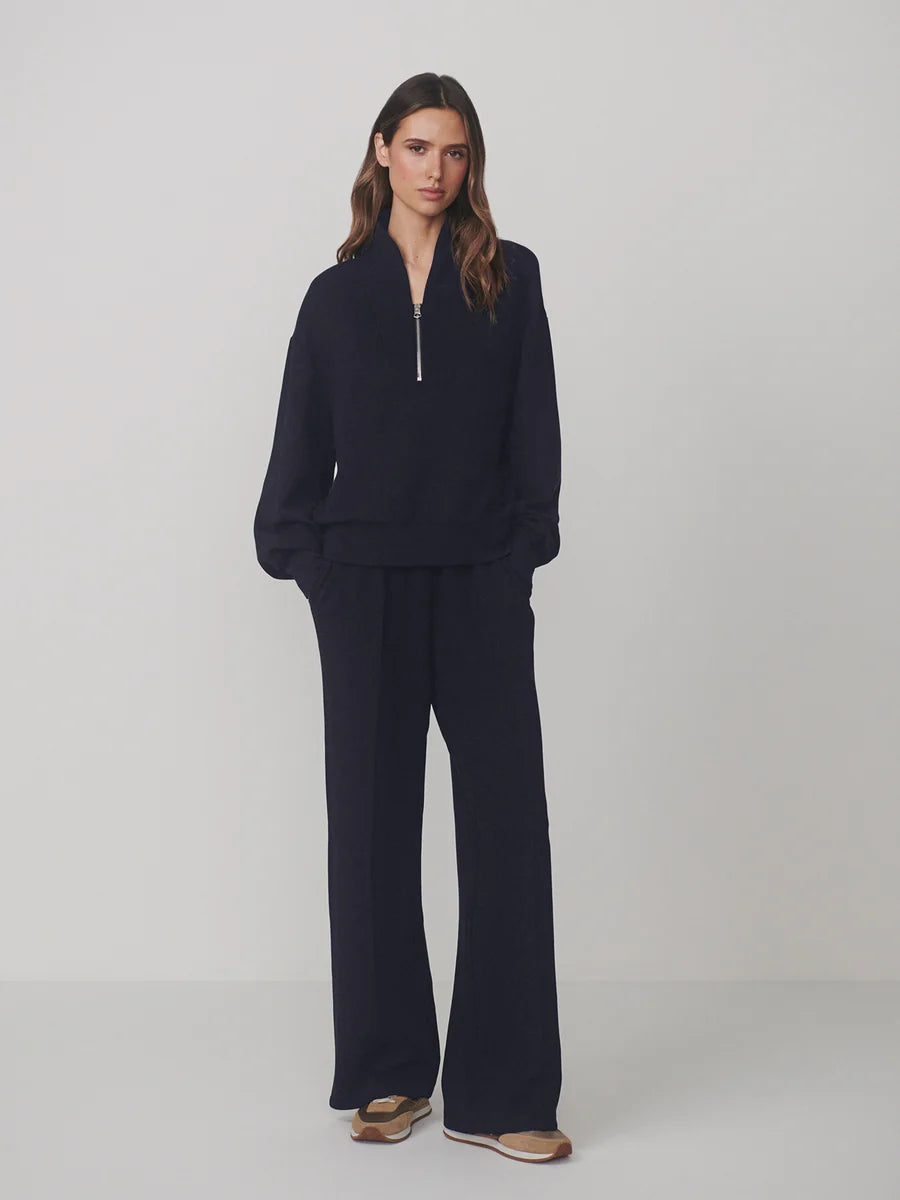 The Wide Leg Pant 30 - Navy