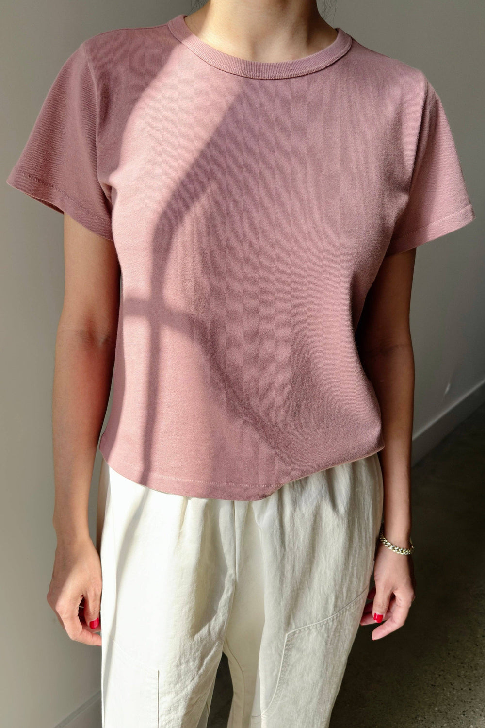 The Little Boy Tee -Rose Tea