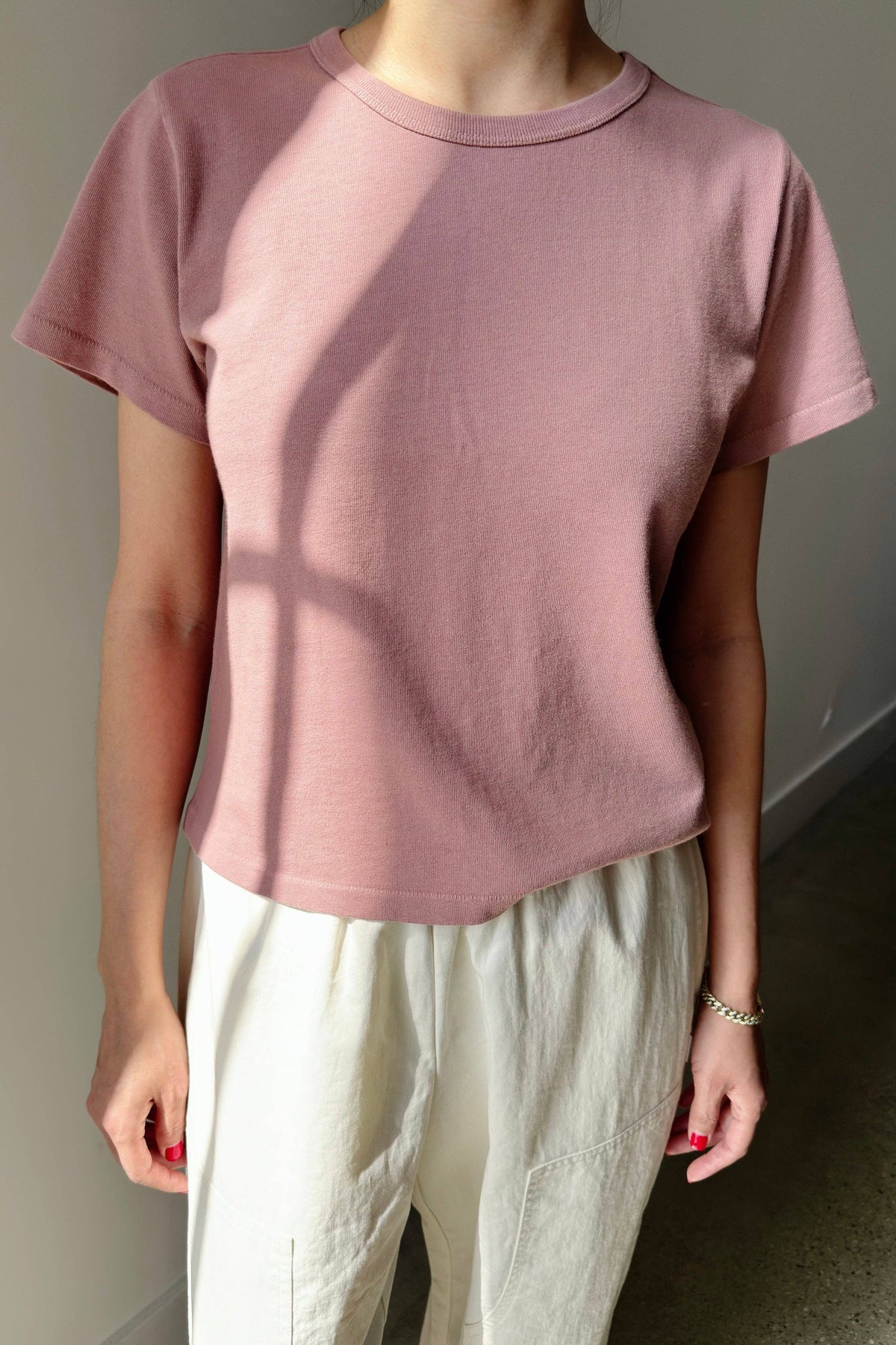 The Little Boy Tee -Rose Tea