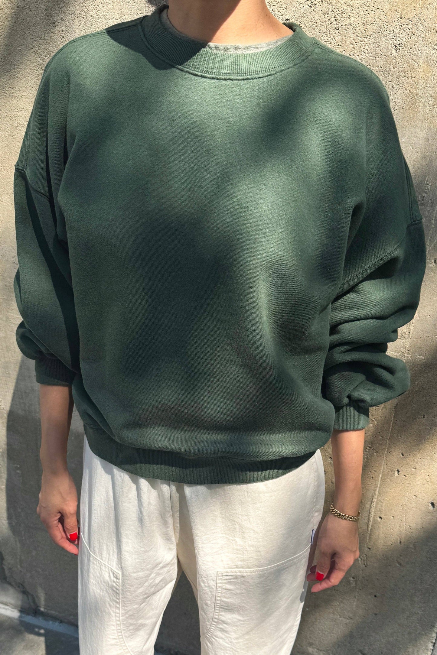 French Terry Core Sweatshirt - Cedar Green (COMING SHORTLY)