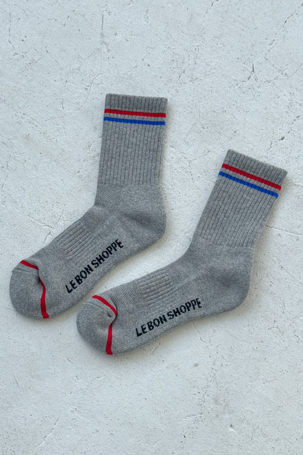 Boyfriend Socks - True Grey