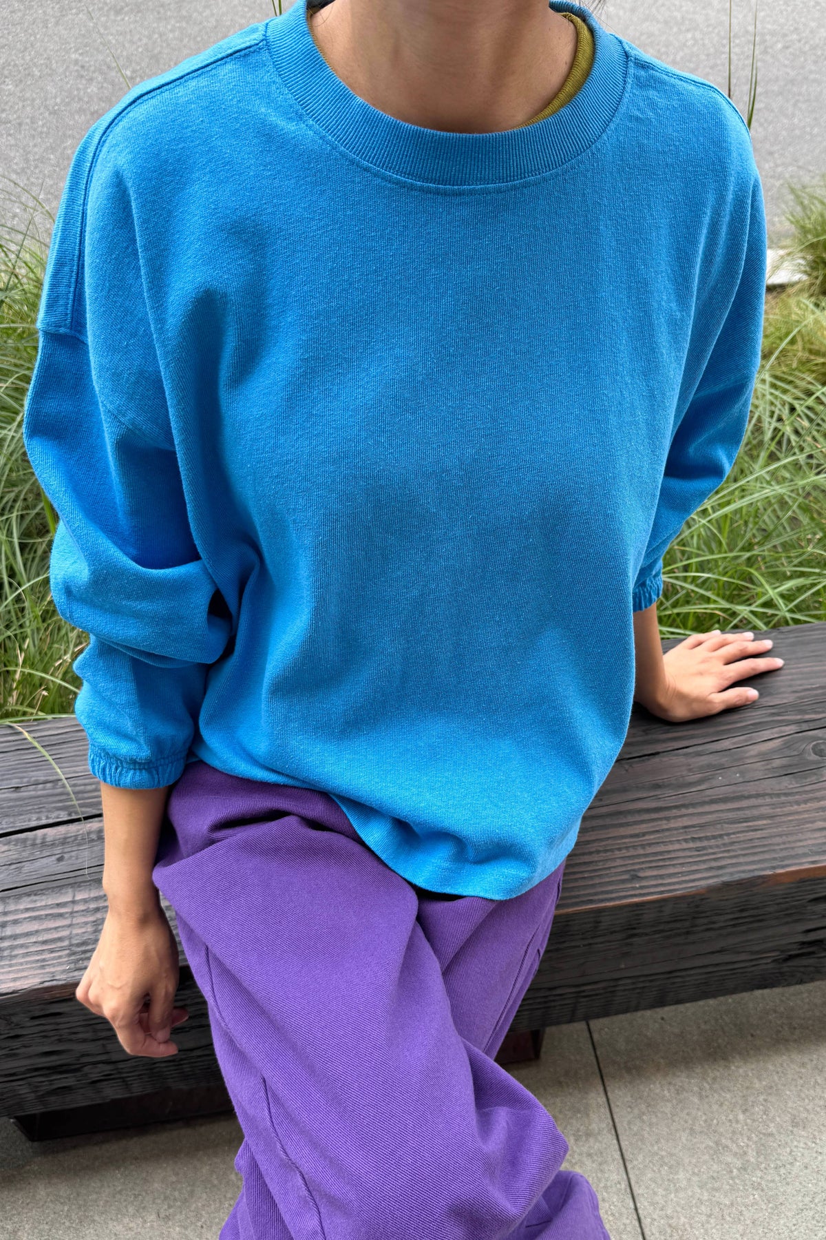 Naturelle Tee: French Blue