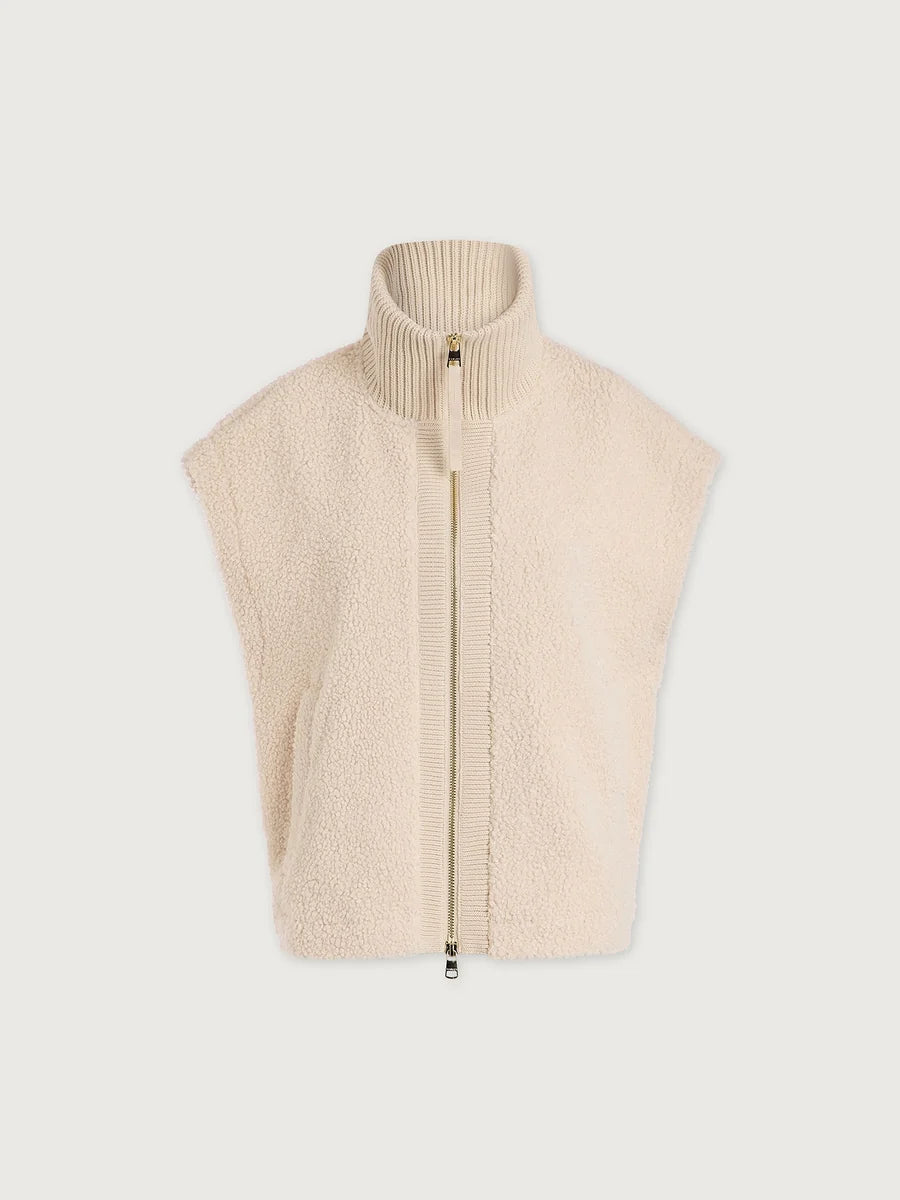 Dominic Sherpa Gilet - Sandshell