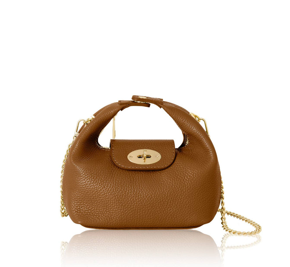 Convertible Mini Bag - Dark Tan