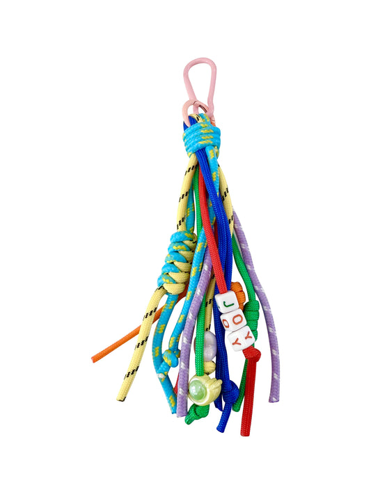Sporty Bag Charm - Multi Colored Joy