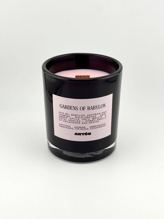 GARDENS OF BABYLON Scented Soy Candle: 280G · 60 hours of burn