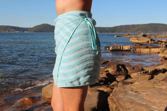 Ocean Wrap: Soft Blue