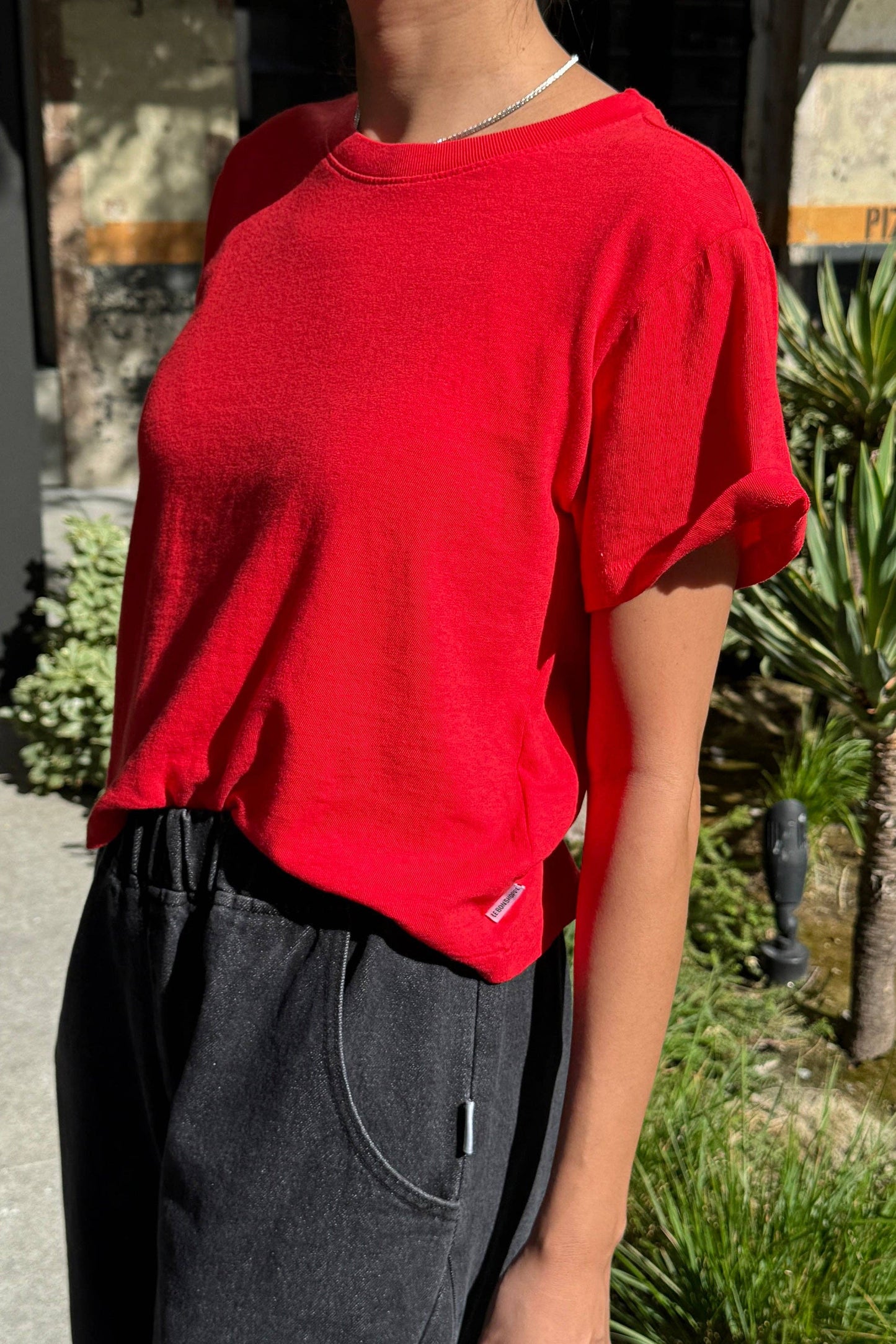 Airy Darling Tee - Tomato