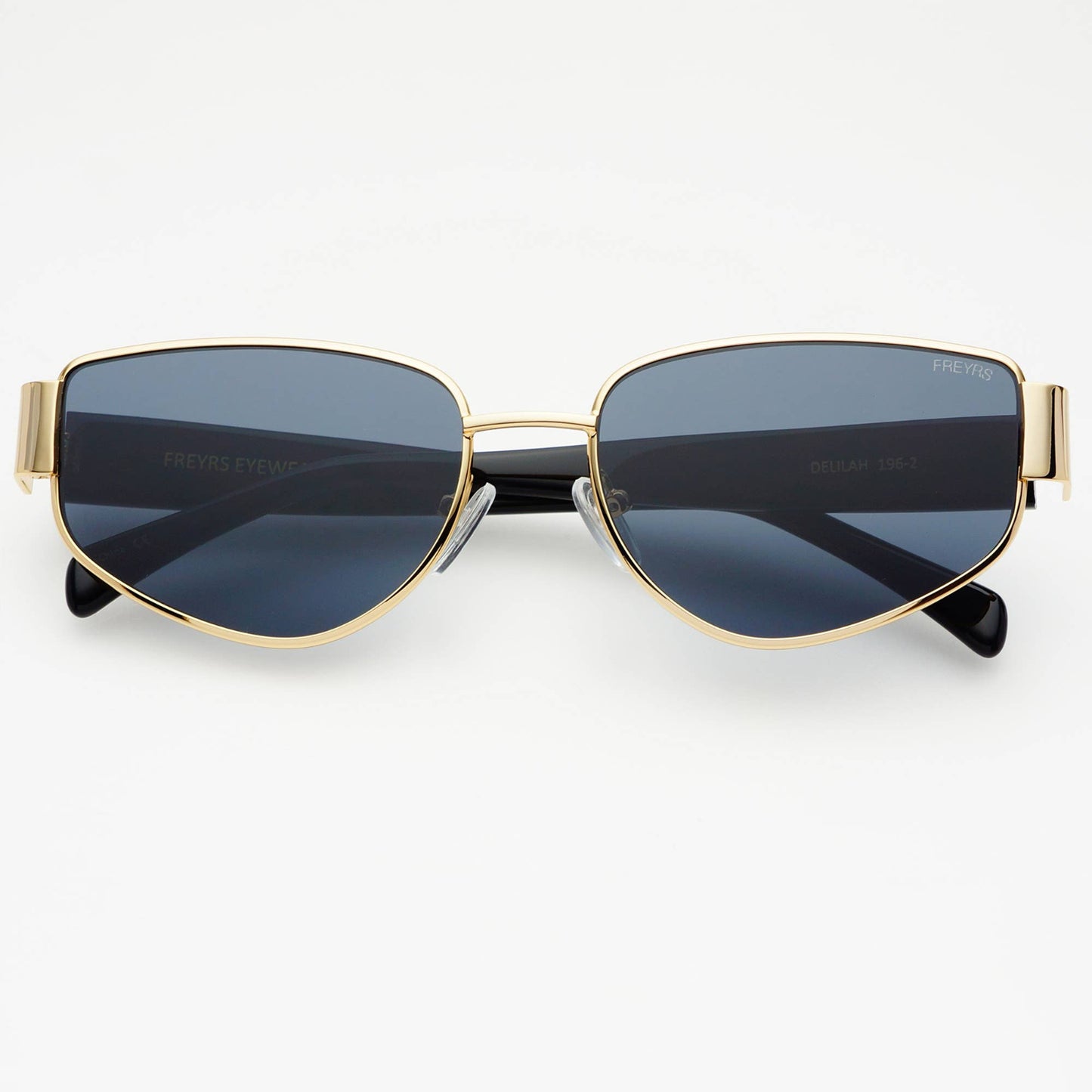 Delilah Womens Sunglasses - Gold / Gray