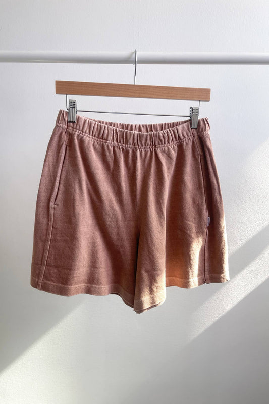 Flared Basketball Shorts: Macchiato