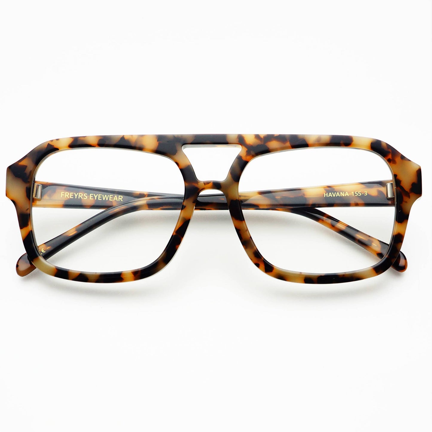 Havana Blue Light Eyeglasses - Milky Tortoise