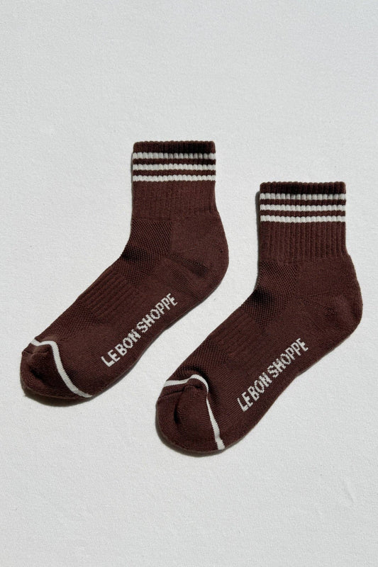 Girlfriend Socks: Mahogany - Coming soon!