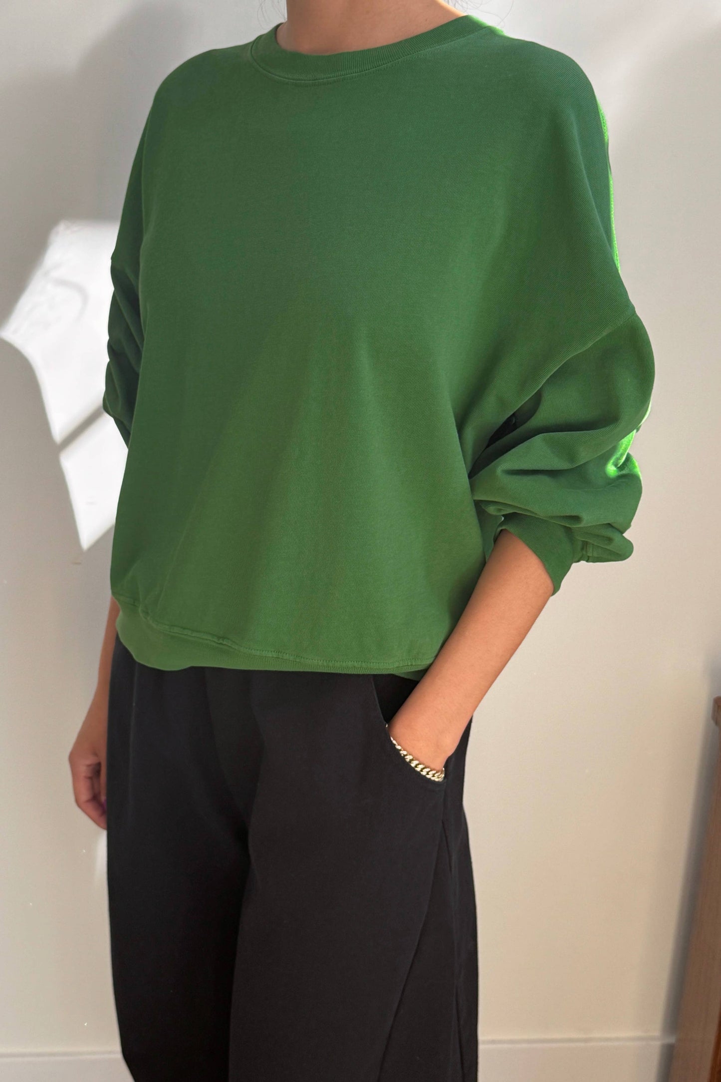 Cali Jersey Sweatshirt - Avocado