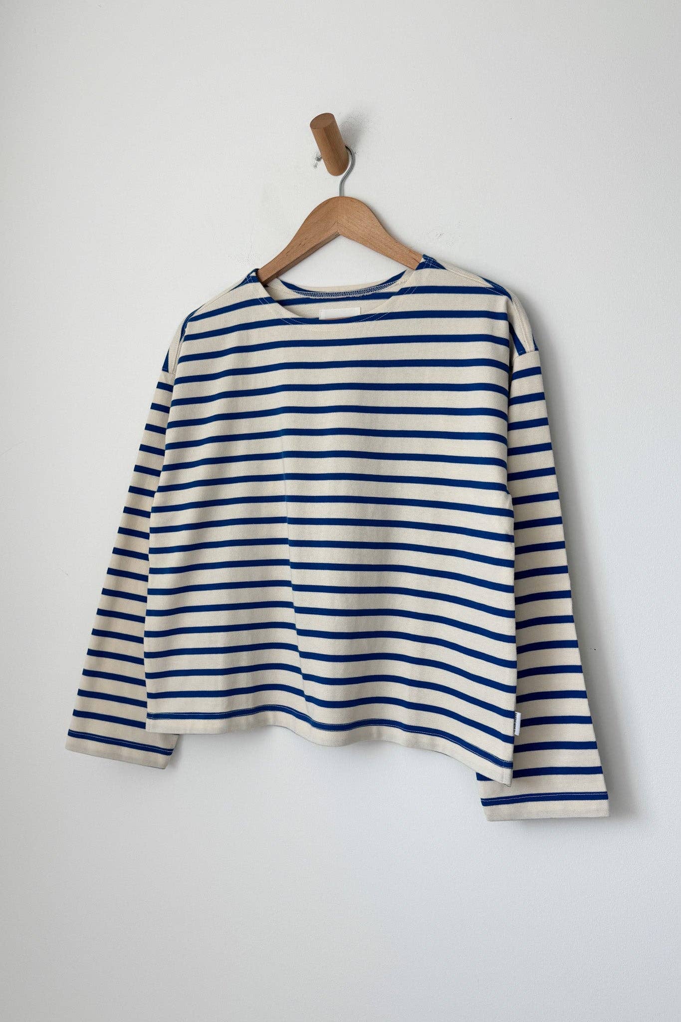 Sailor Top - Blue stripe on Cream