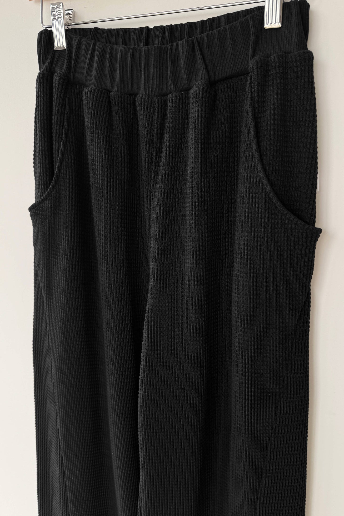 Waffle Lo Pants - True Black