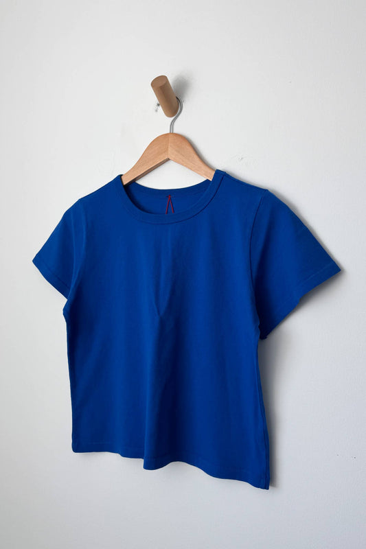 The Little Boy Tee - Cobalt