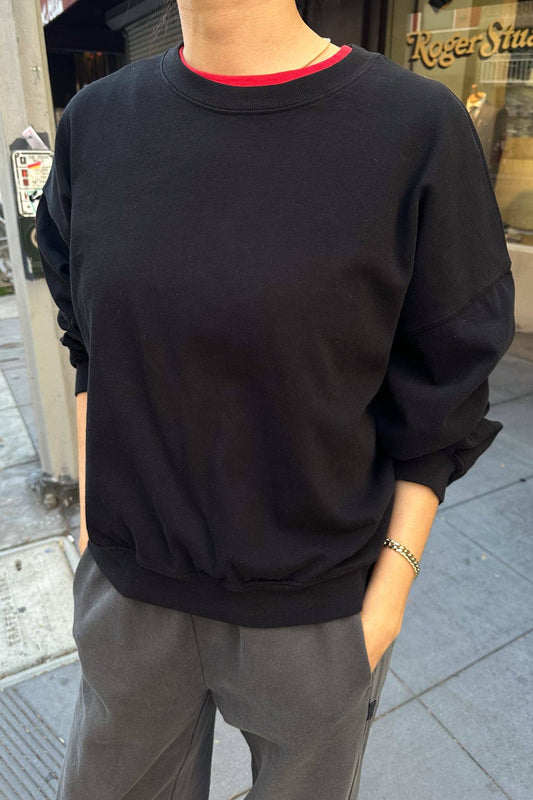 Cali Jersey Sweatshirt - True Black
