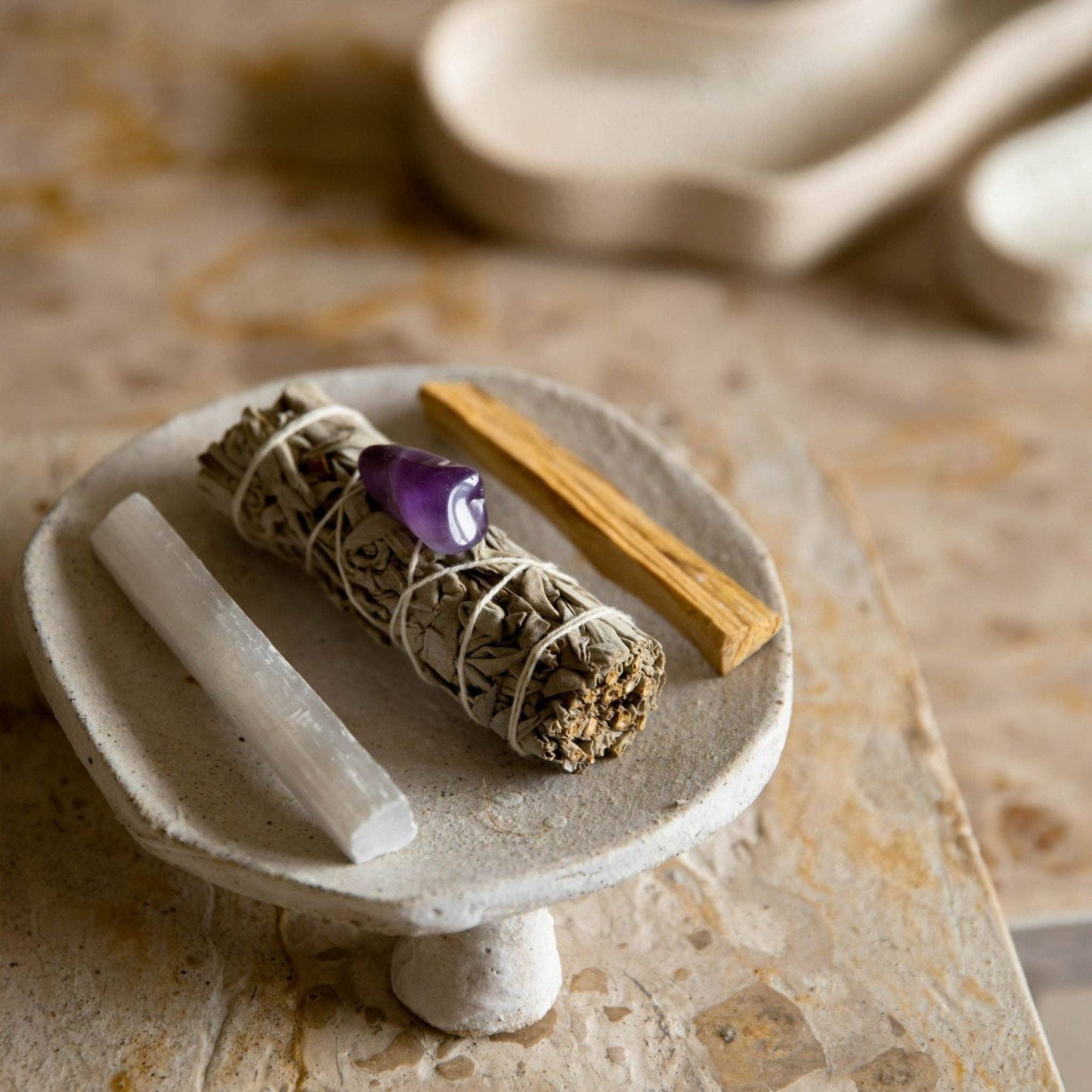 Alta Calm and Clarity Cleansing Set with Amethyst