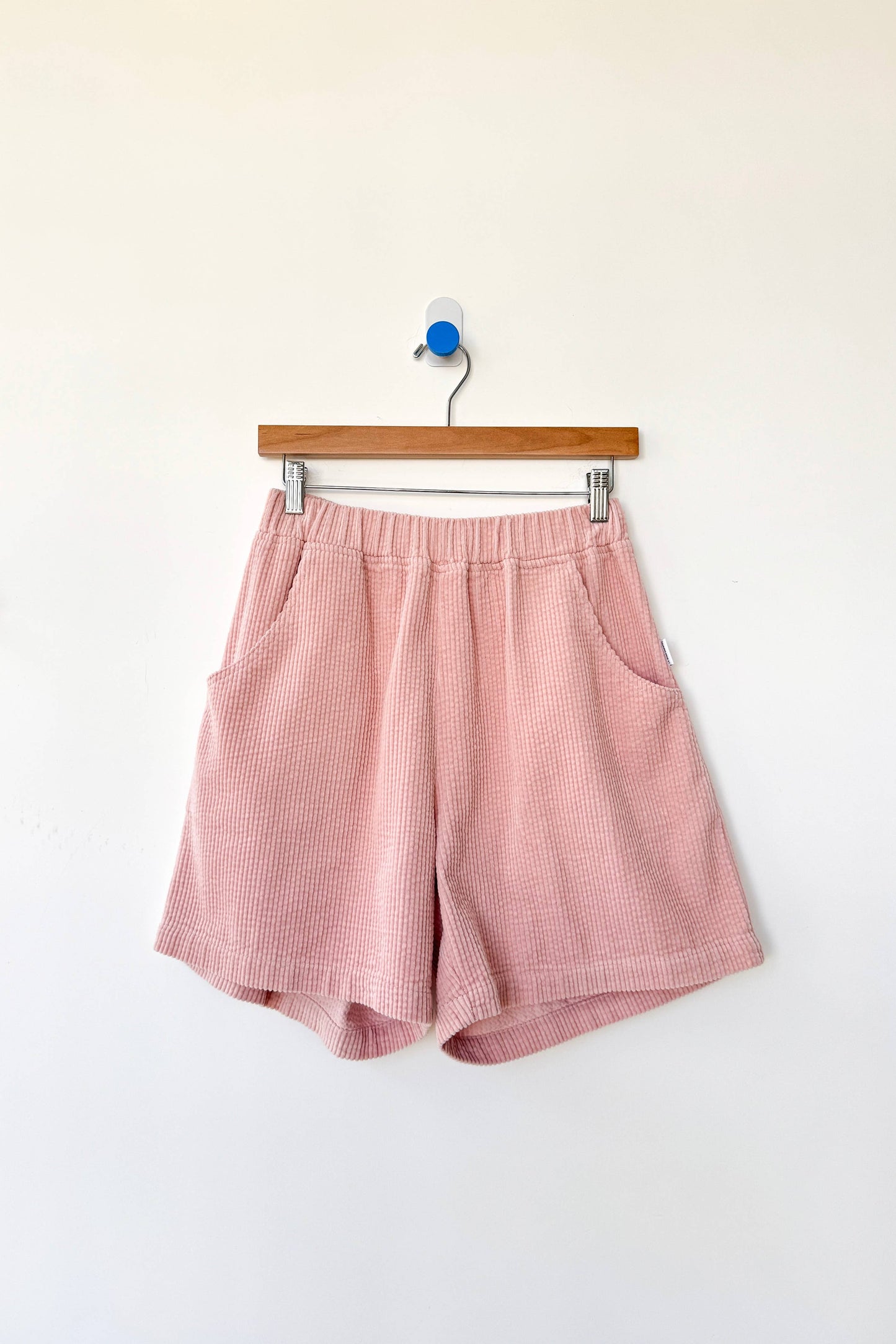 Soft Corduroy City Shorts - Baby Pink