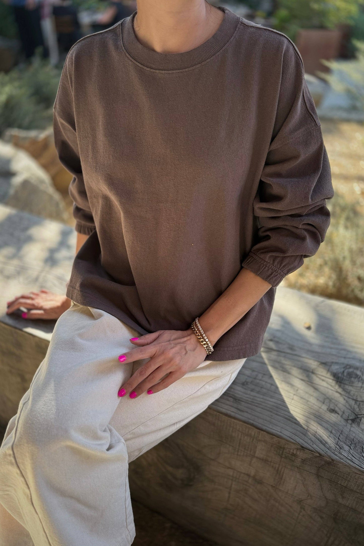 Naturelle Tee - Chocolate