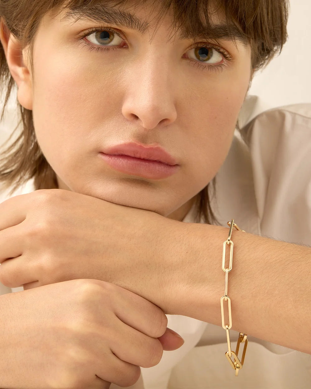 Andi Slim Bracelet - Gold