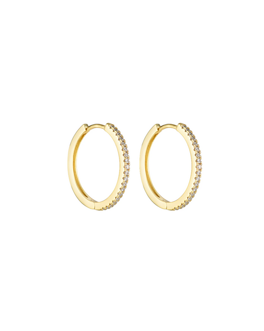 Angel Hoops - Gold