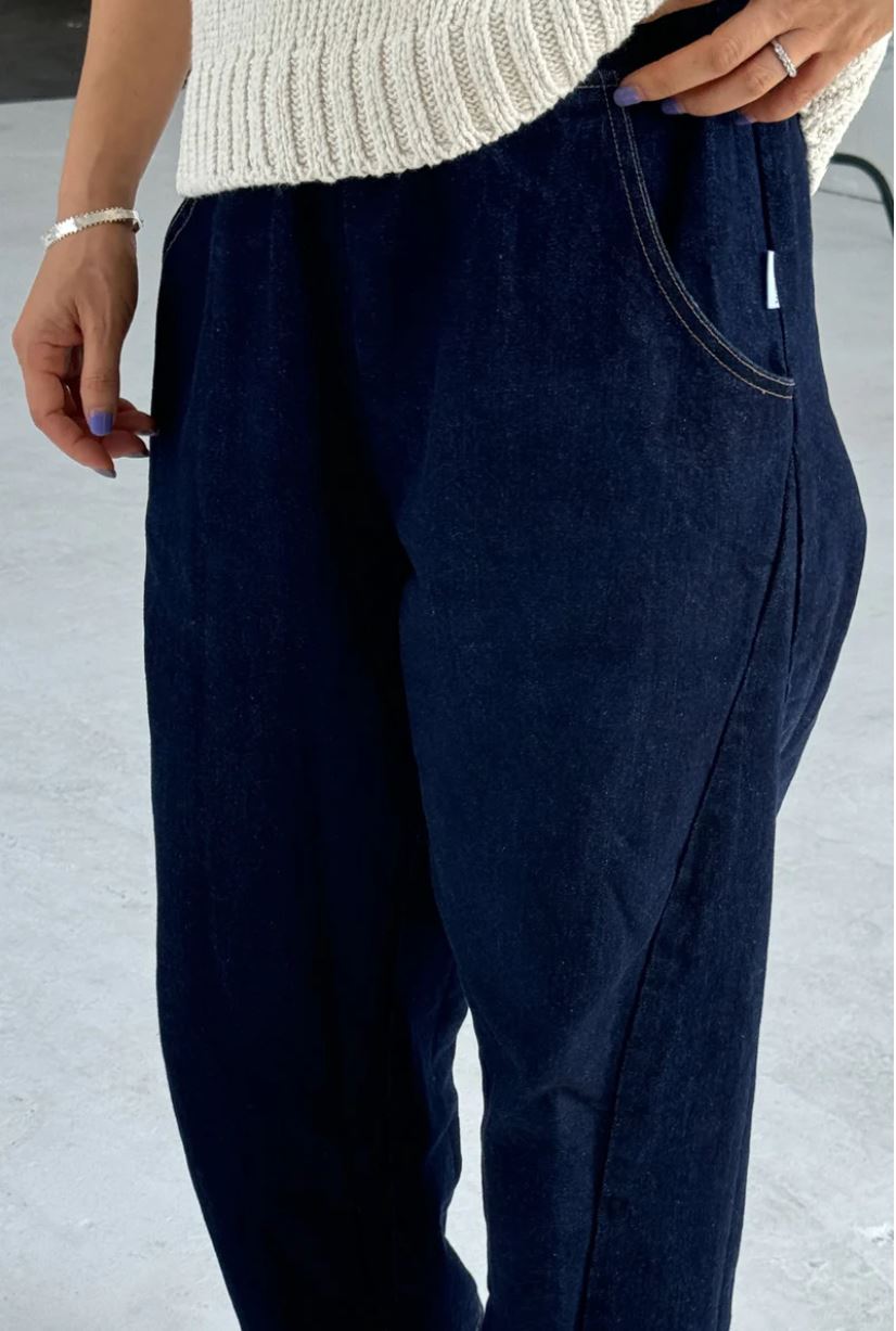 Arc Pants: Raw Denim