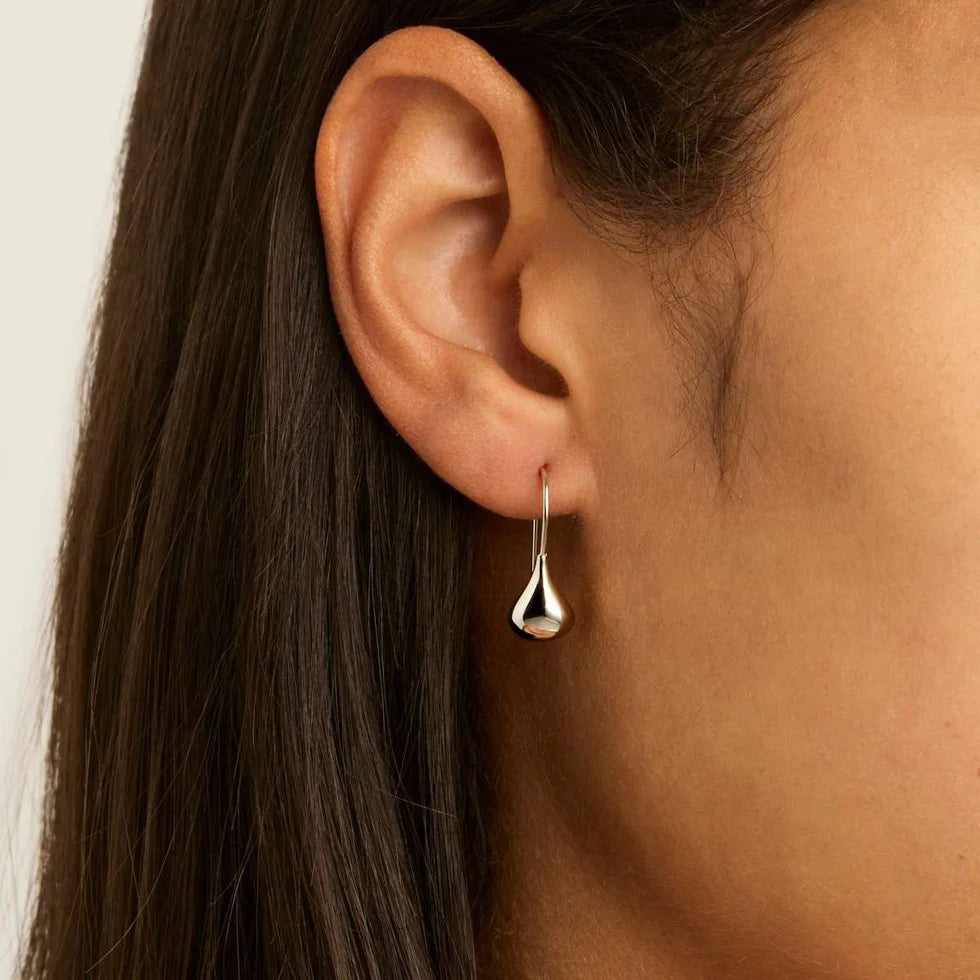 Baby Tears Silver Earring