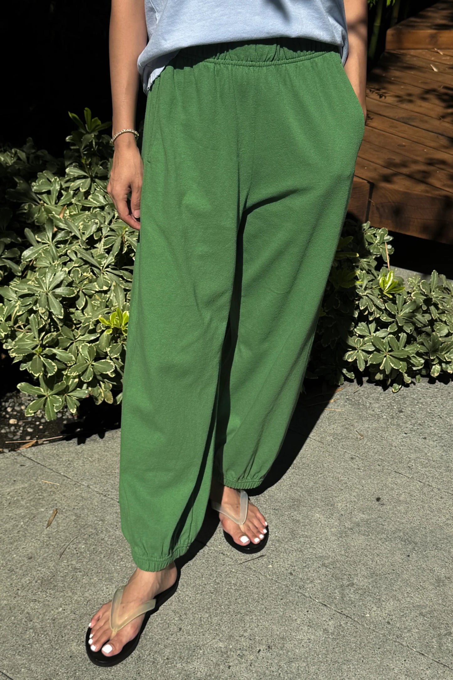 Balloon Pants: Asparagus