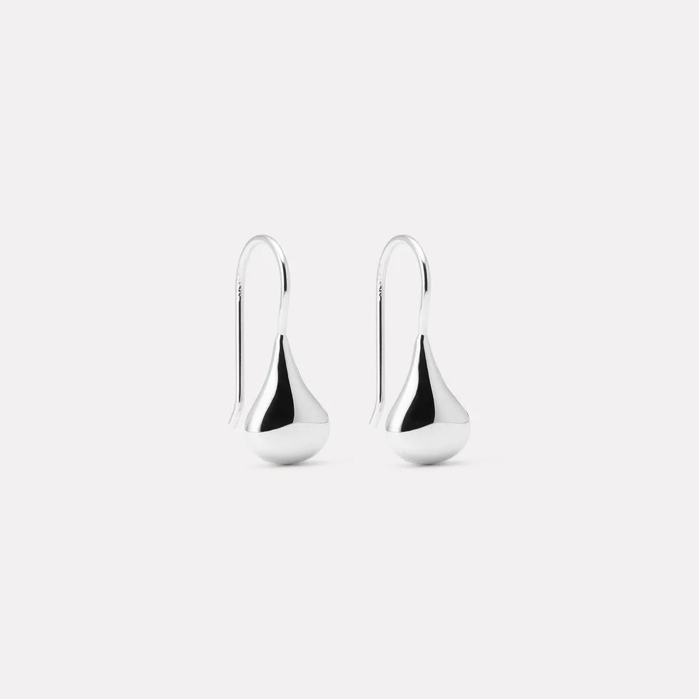Baby Tears Silver Earring
