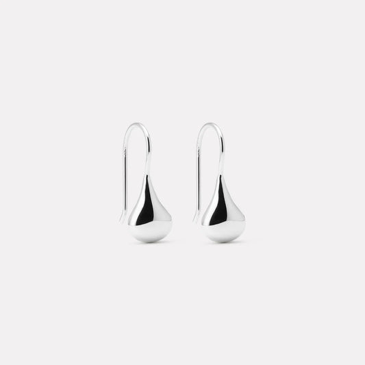 Baby Tears Silver Earring