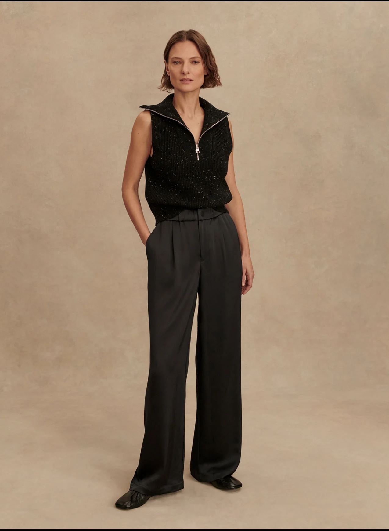 Bryden 2.0 Wide-Leg Pant 32" - Black