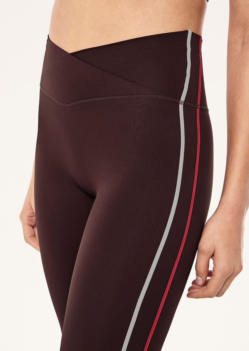 Clarity Full Length Legging - Dark Plum
