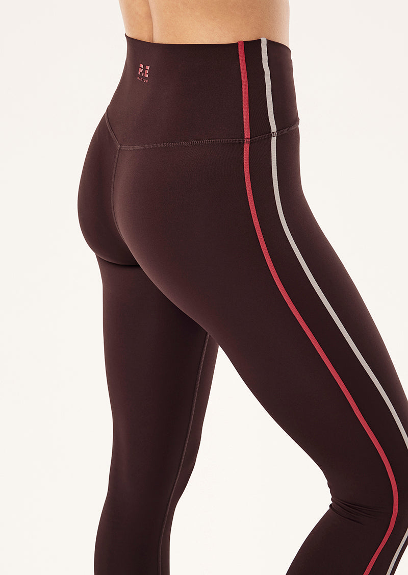 Clarity Full Length Legging - Dark Plum
