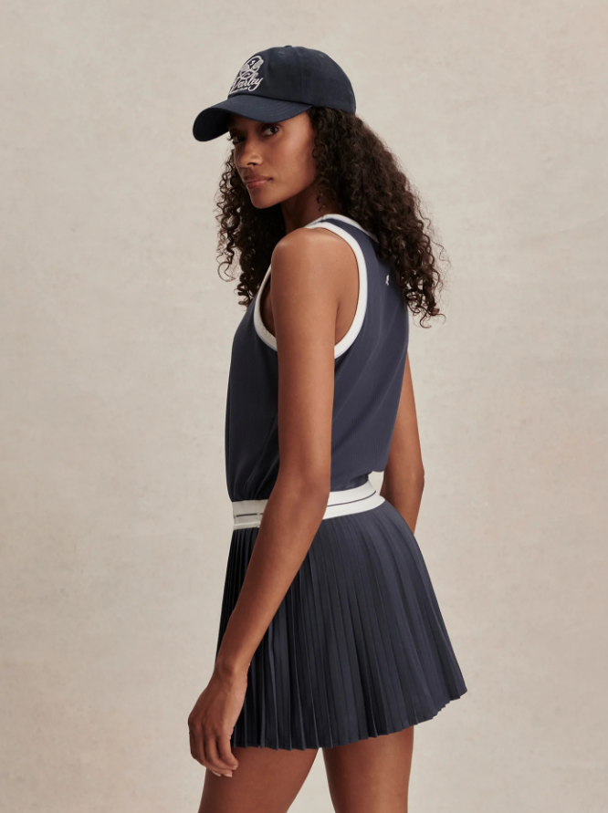Clemency Mid Rise Skort 13.5 - Blue Nights