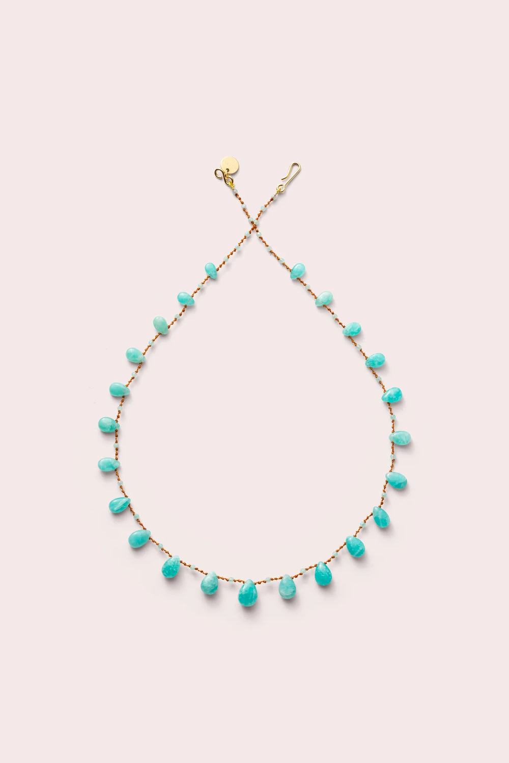 Beetle DB Necklace - Amazonite