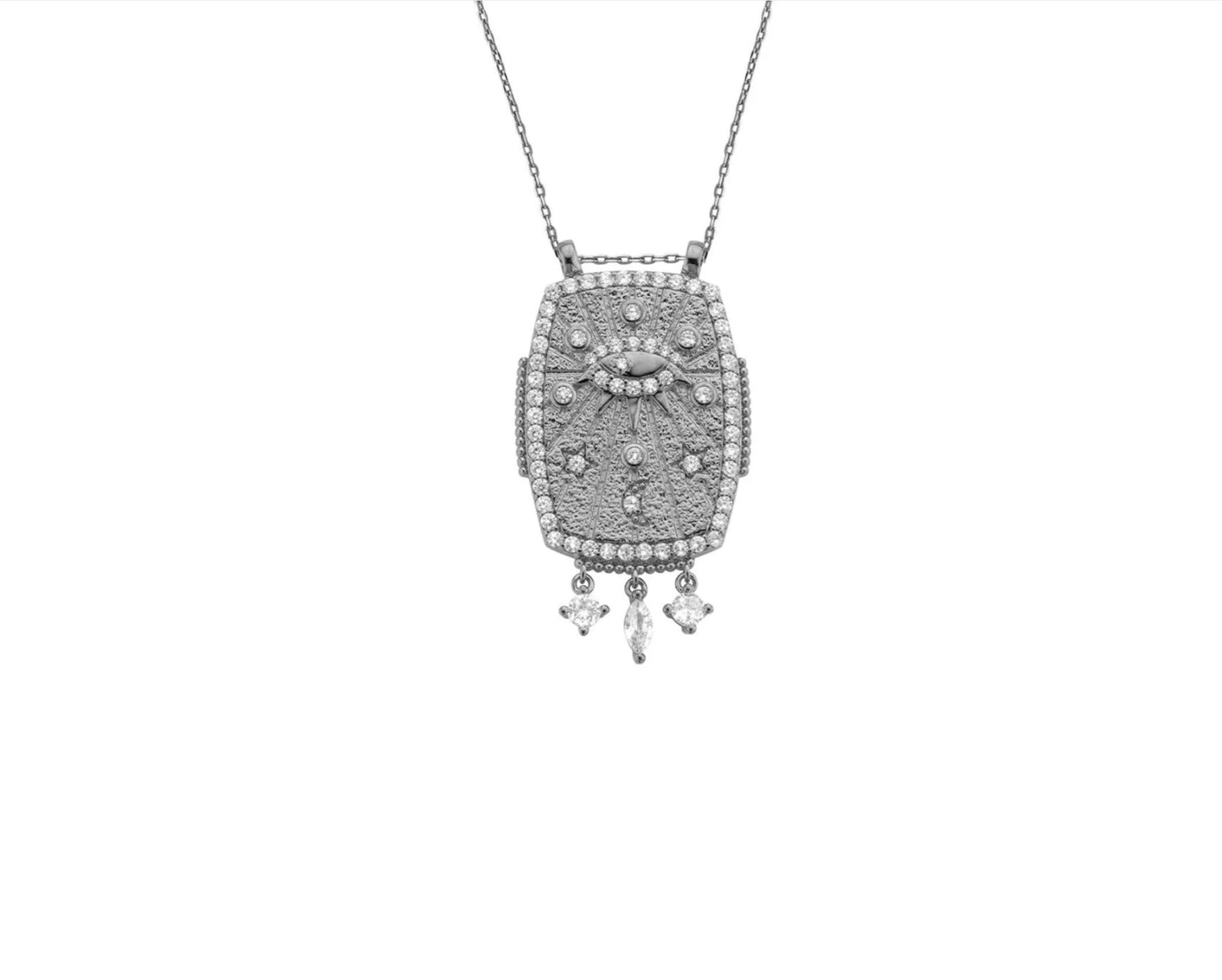 Constellation Boheme Necklace - Silver