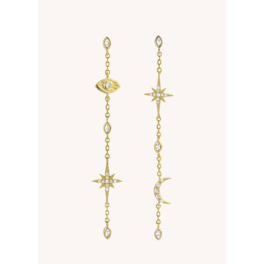 Constellation Earrings - Gold-Plated