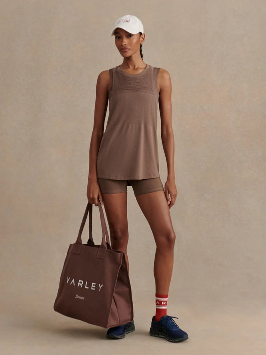 Dayna Seamless Tank - Coffee Quartz