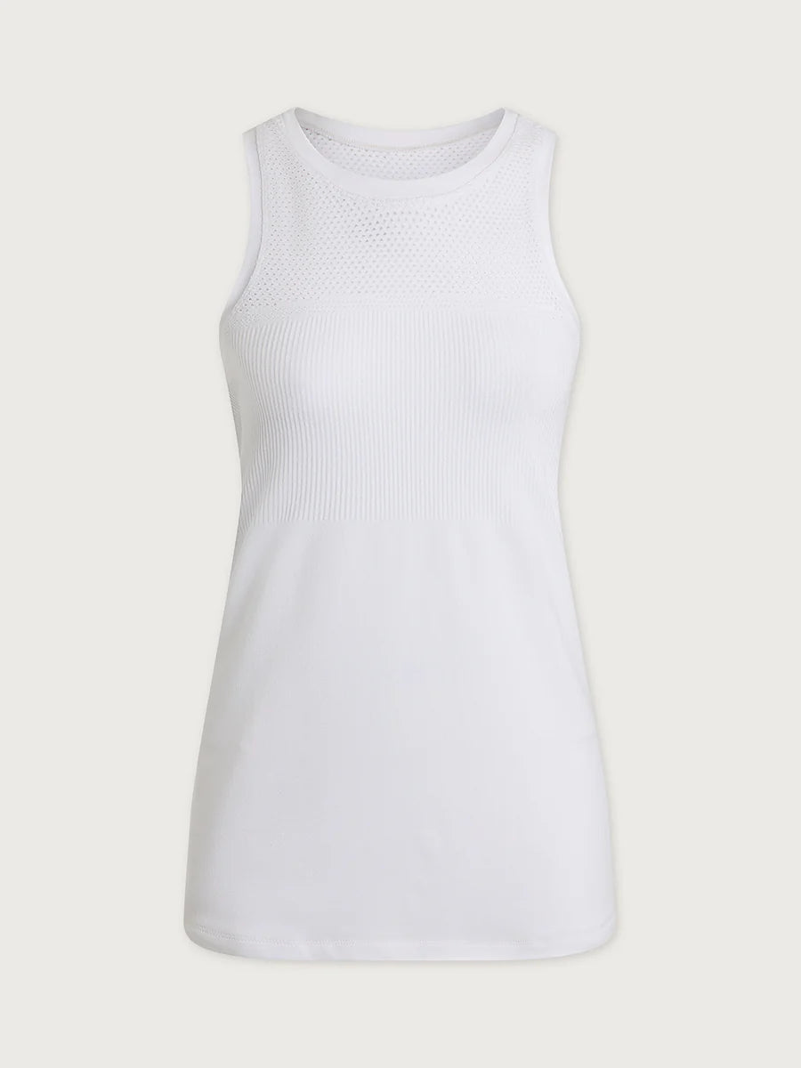 Dayna Seamless Tank - White