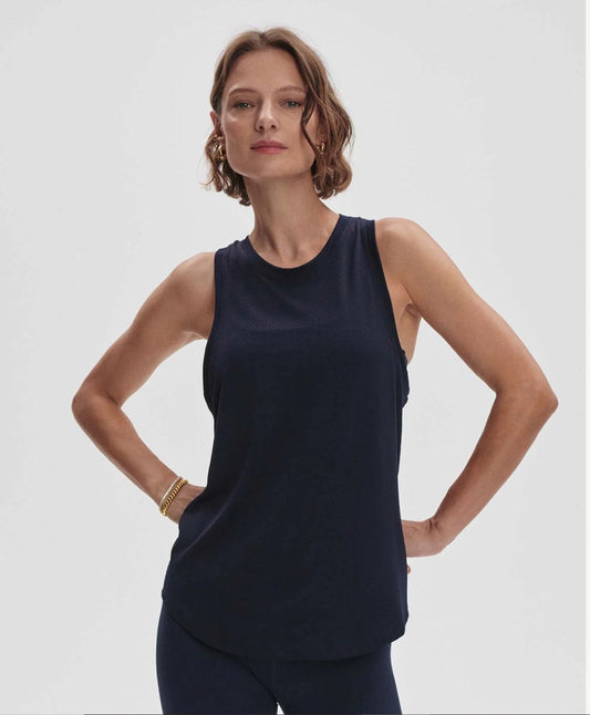 Dacey Longline Tank - Navy