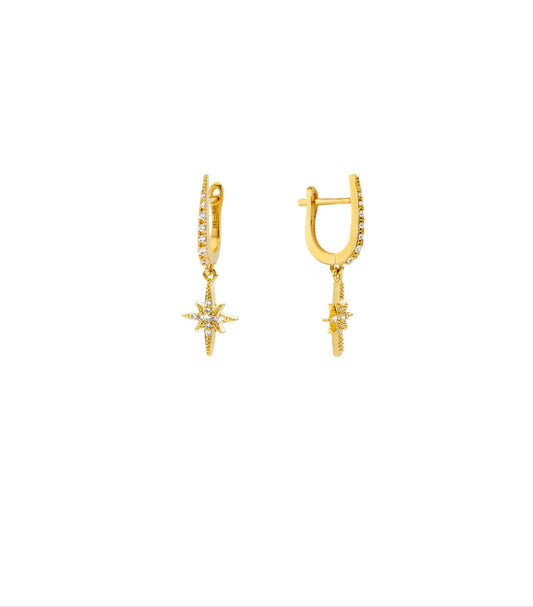 Diwali Ice Pick Earrings - Gold-Plated