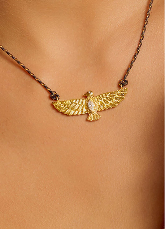 Eagle Necklace - Gold Plated